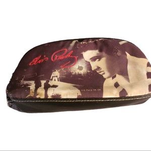 Vintage Elvis Presley Collectible Clutch Make Up Bag